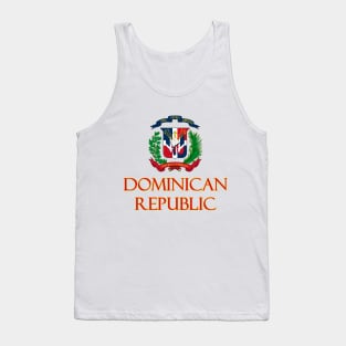 Dominican Republic - Coat of Arms Design Tank Top